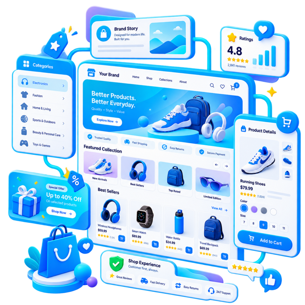 Marketplace Store Design
