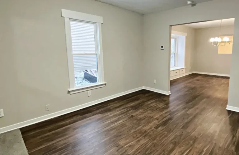 Living room before professional staging by York Listing Services