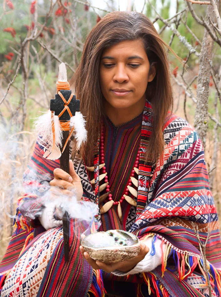 Sachi, the practitioner behind Sacred Medicine Ways